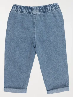 Jean élastiqué stone fille (3-36M)