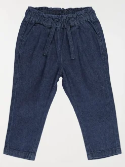 Jean élastiquée brut fille (3-36M)