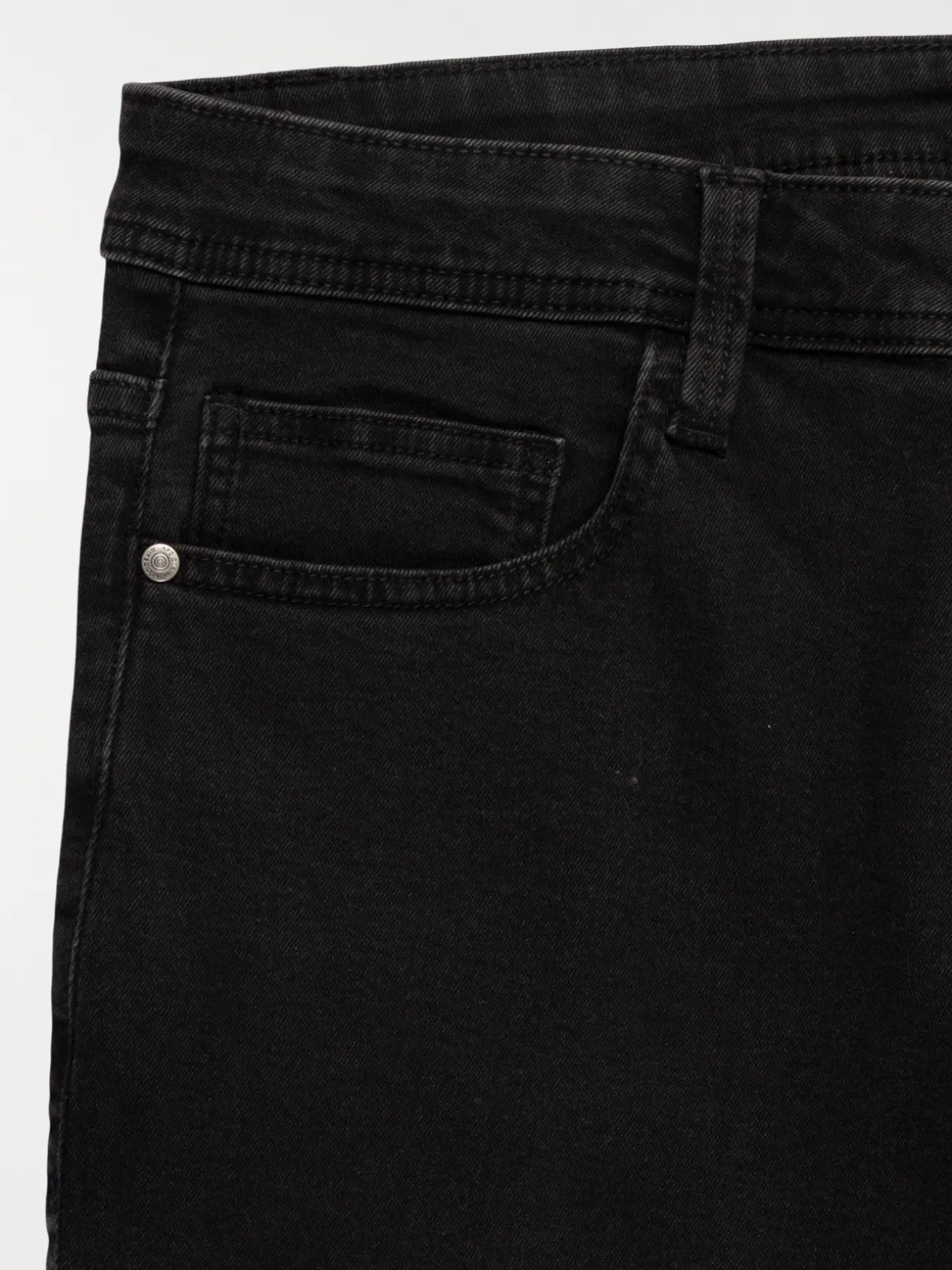 Jean noir slim grande taille homme