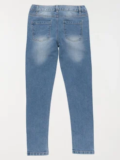 Jean patch stone fille (XXS-M)