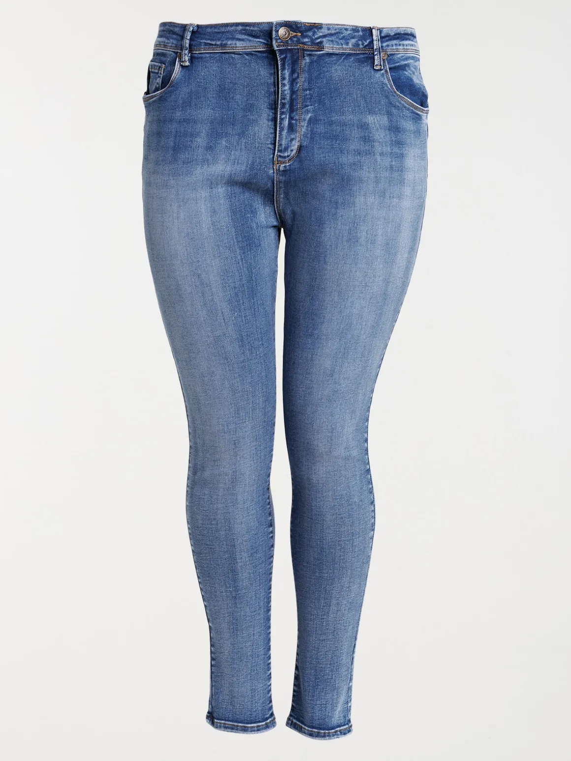 Jean push up brut grande taille femme