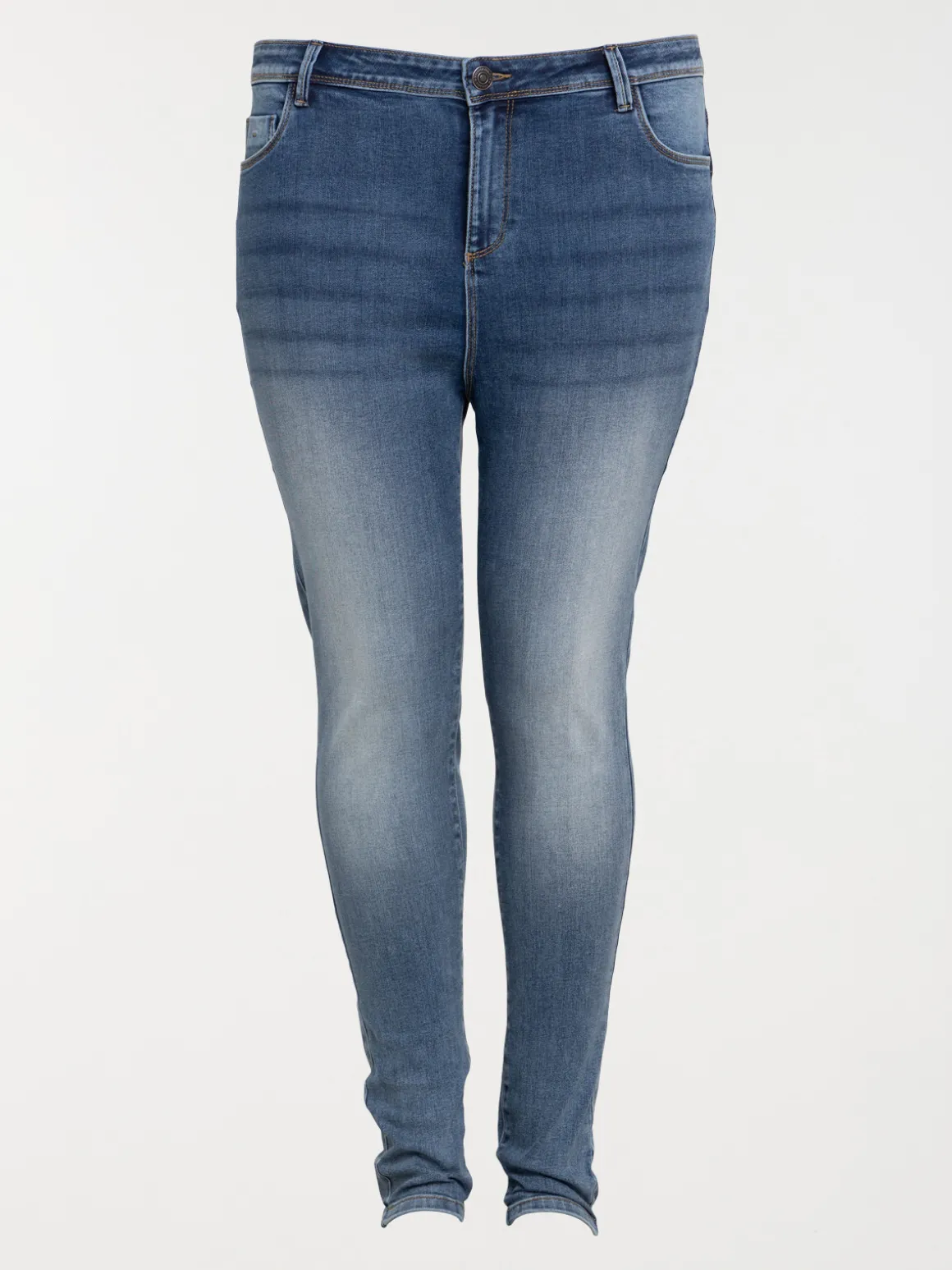 Jean push up grande taille femme