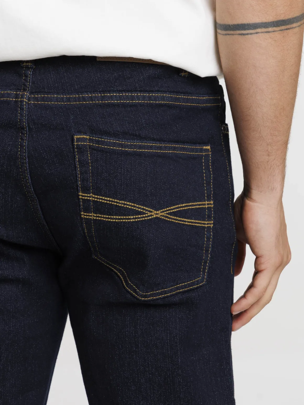 Jean regular brut homme