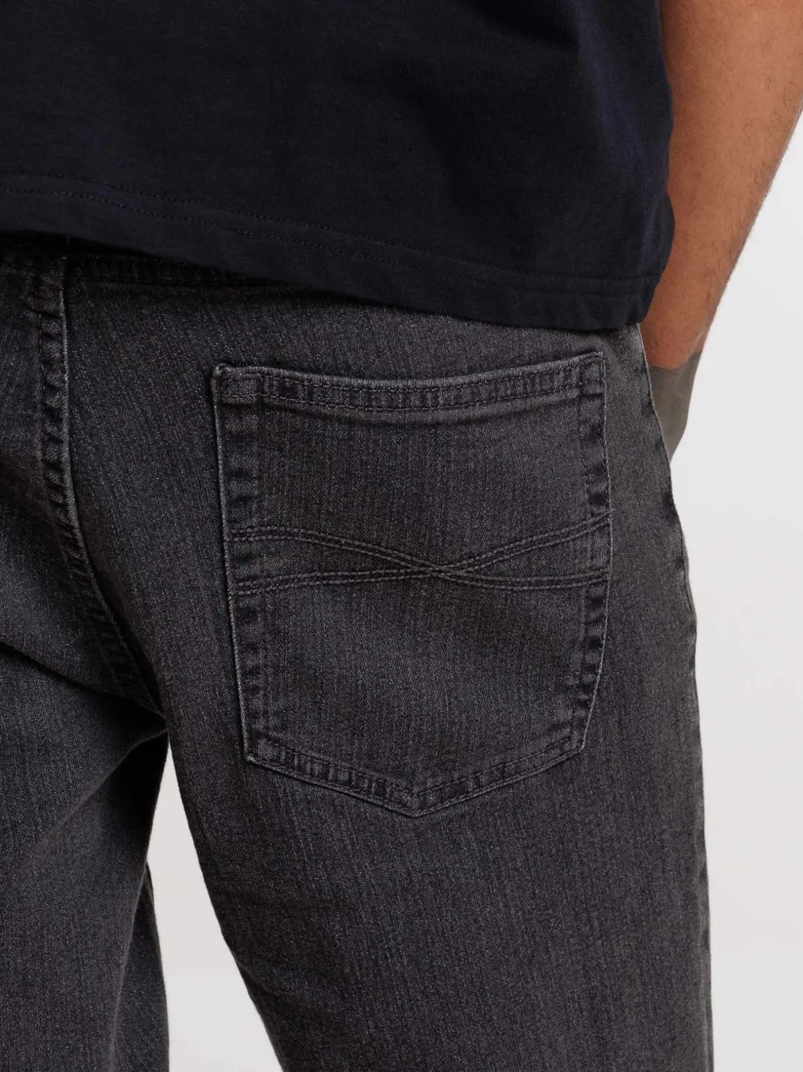 Jean regular gris homme