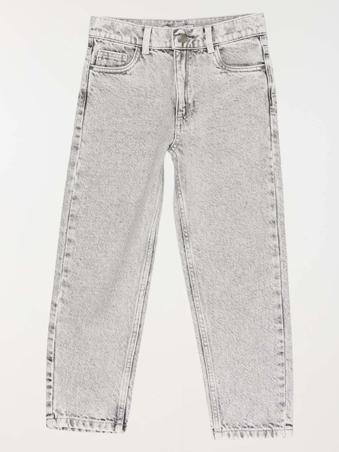 Jean relaxed gris bleach garçon (3-12A)