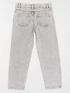Jean relaxed gris bleach garçon (3-12A)