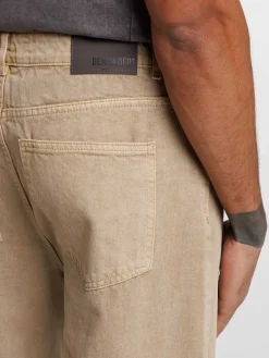 Jean relaxed light camel homme