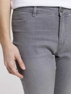 Jean skinny basique gris femme