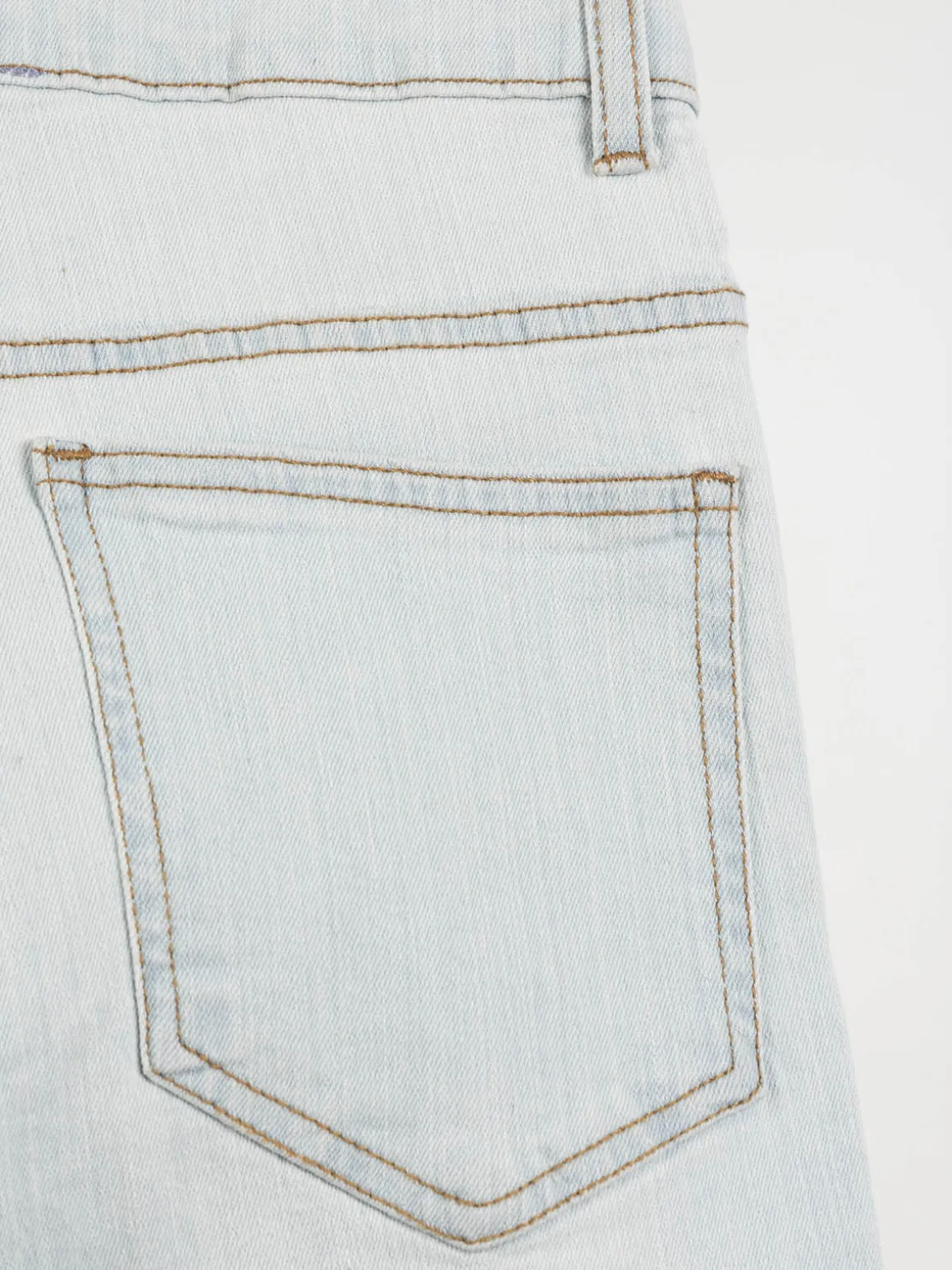 Jean skinny bleach denim garçon (XXS-M)