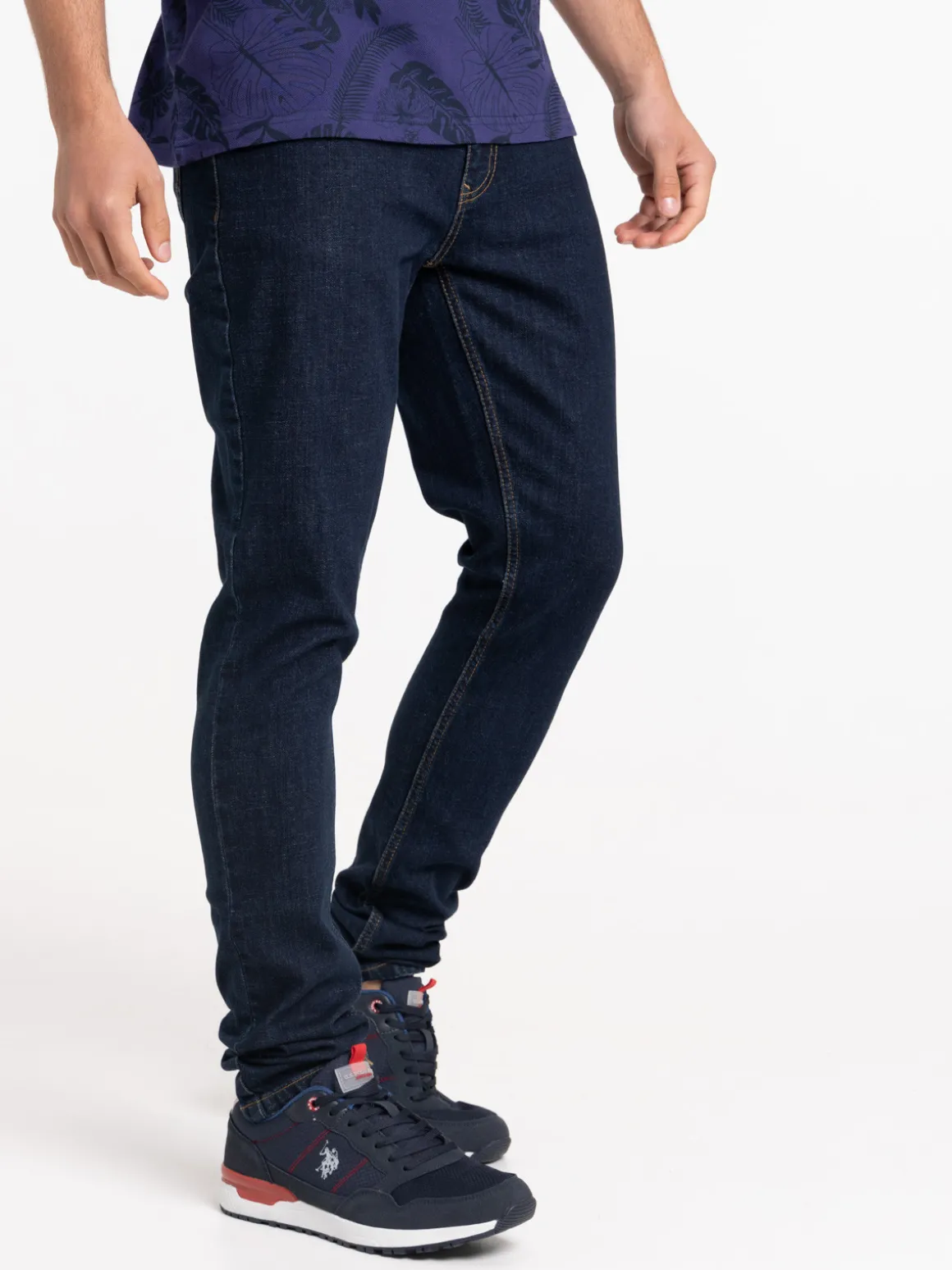 Jean skinny brut homme