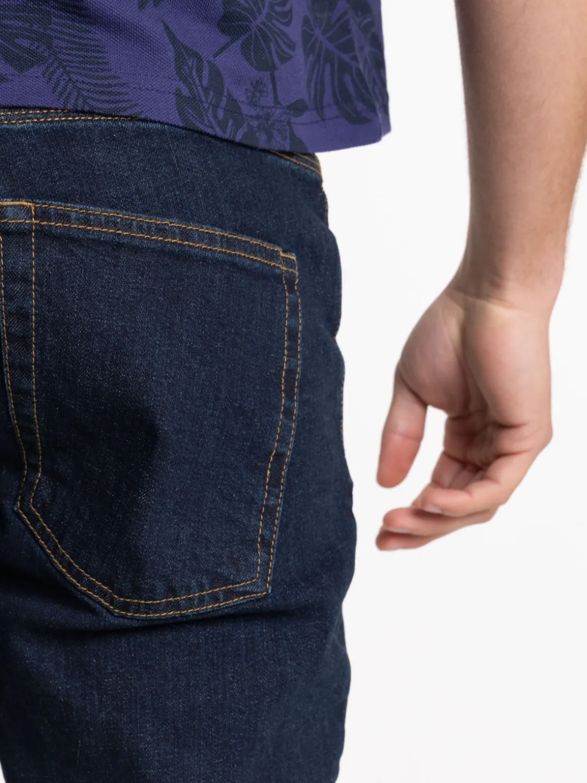 Jean skinny brut homme