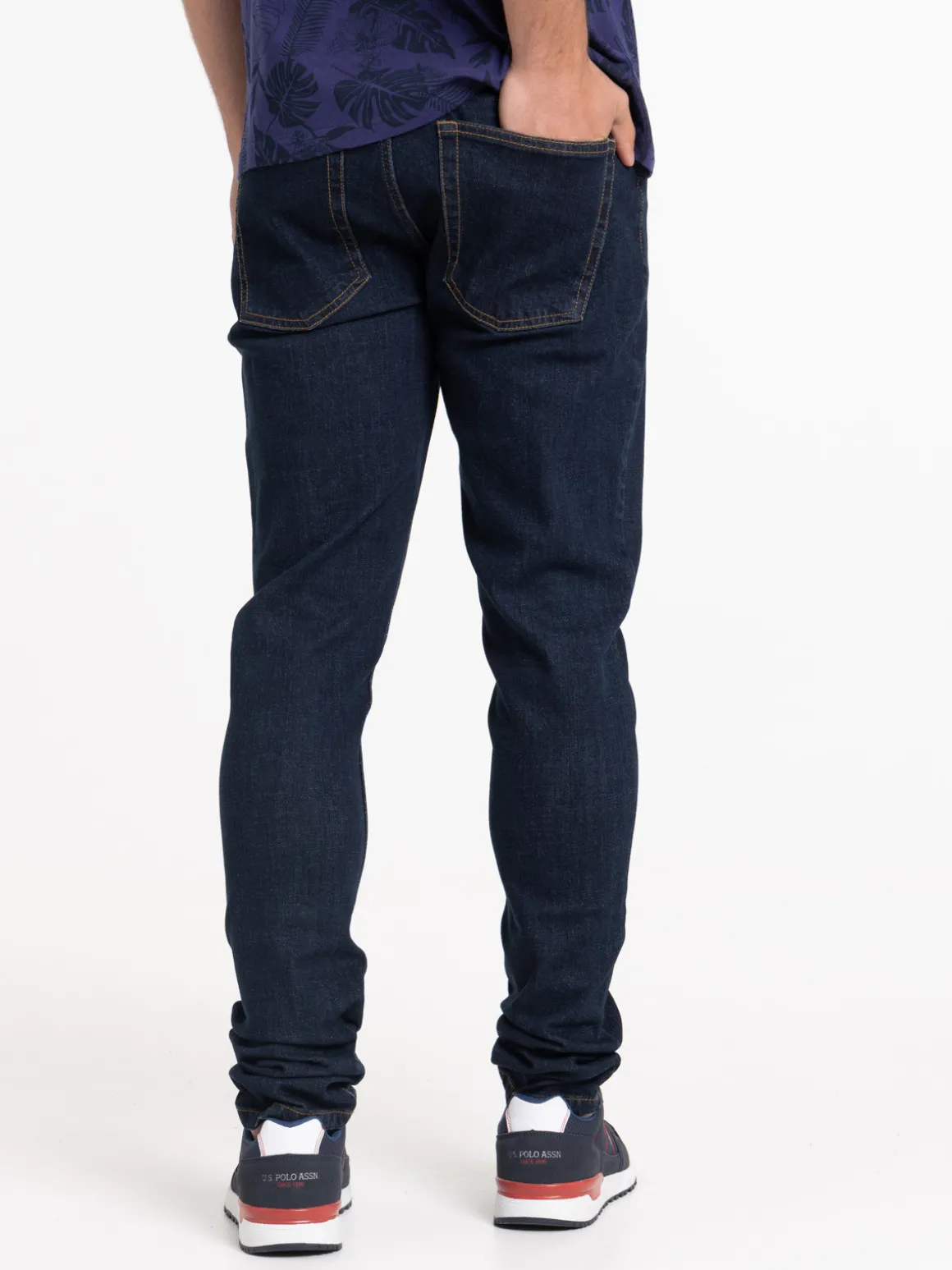 Jean skinny brut homme