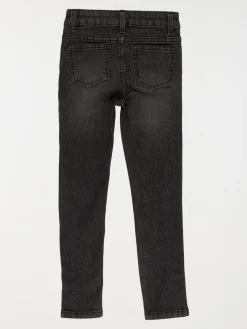Jean skinny noir garçon (3-12A)