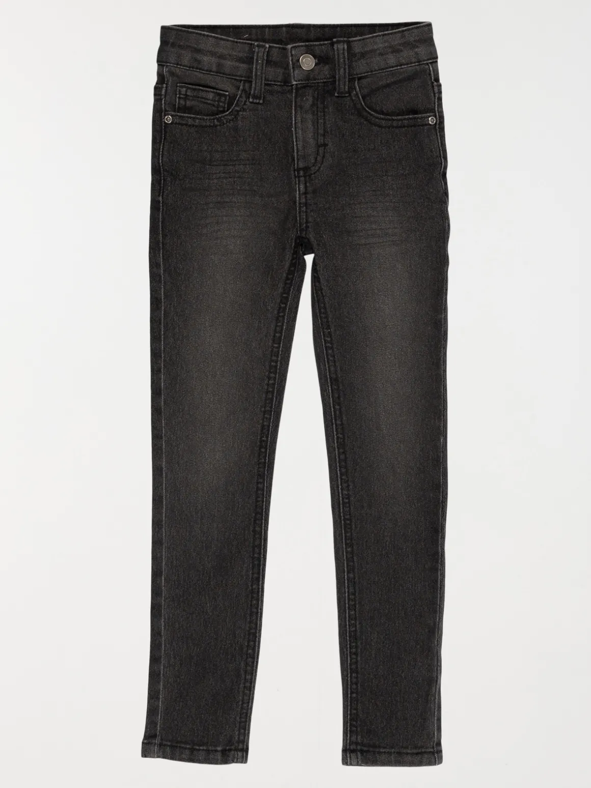 Jean skinny noir garçon (3-12A)