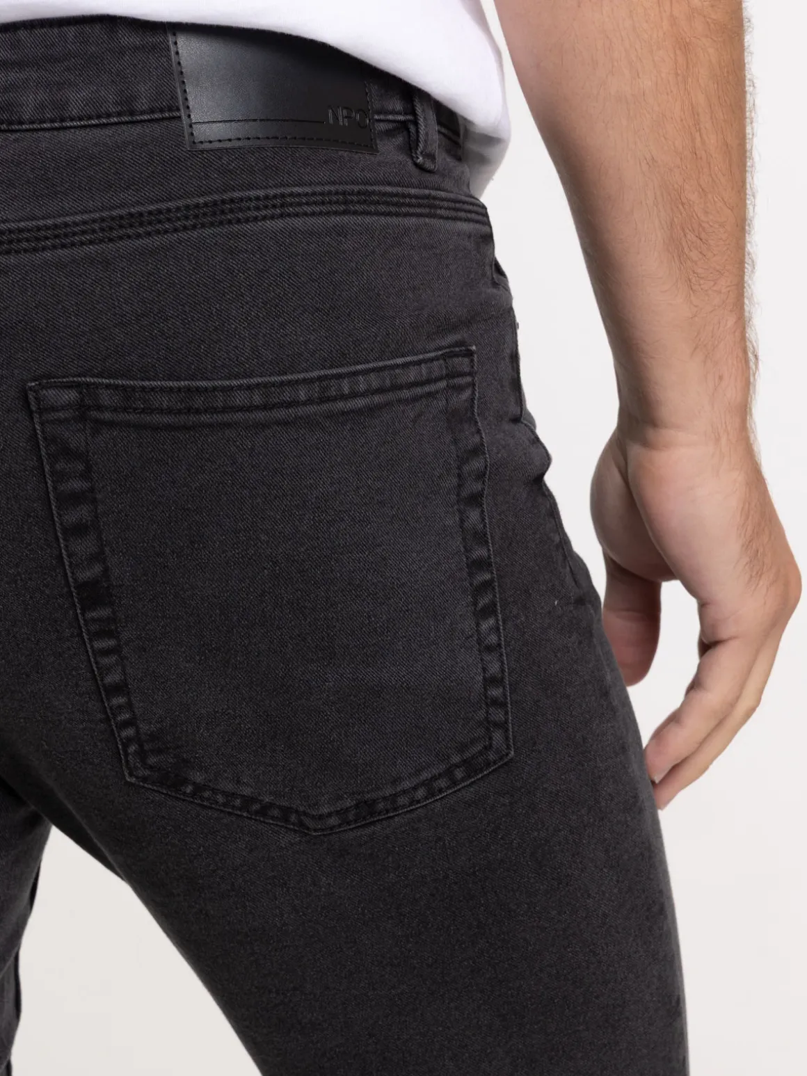 Jean skinny noir homme