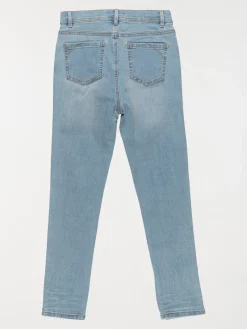 Jean skinny taille haute fille (10-16A)