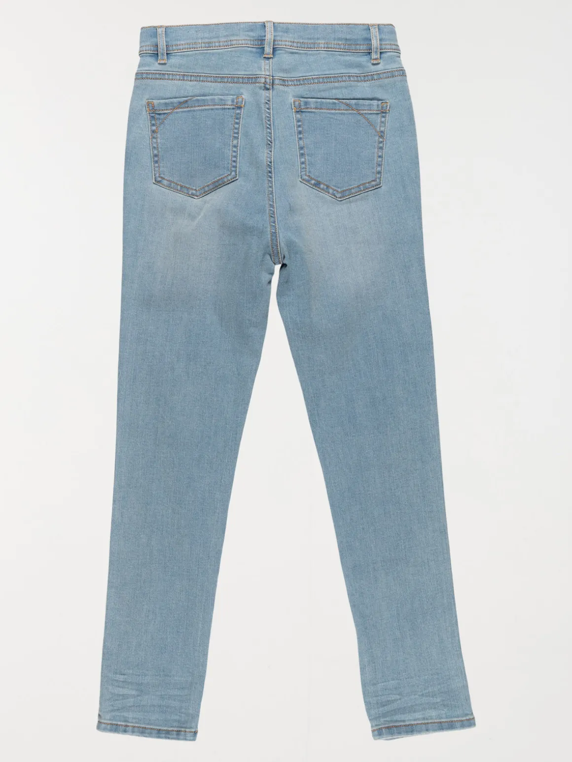 Jean skinny taille haute fille (10-16A)