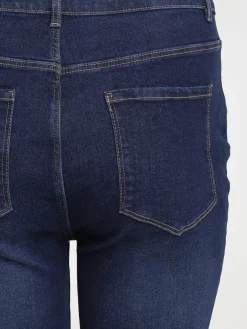 Jean slim brut grande taille femme