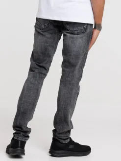 Jean slim gris anthracite homme