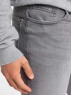 Jean slim gris homme