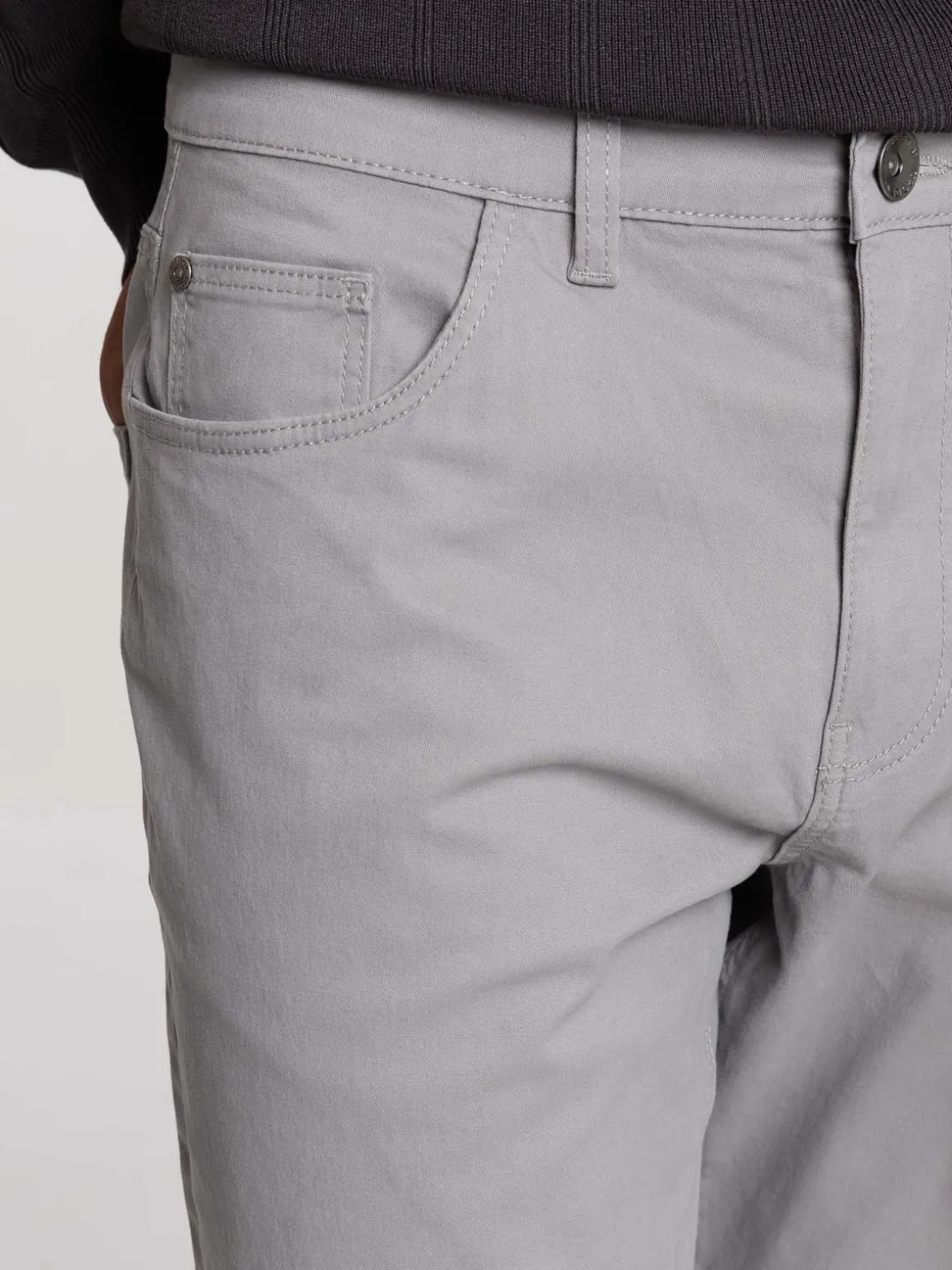 Jean slim homme coloris gris moyen