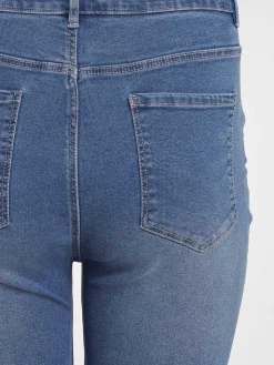 Jean slim stone grande taille femme
