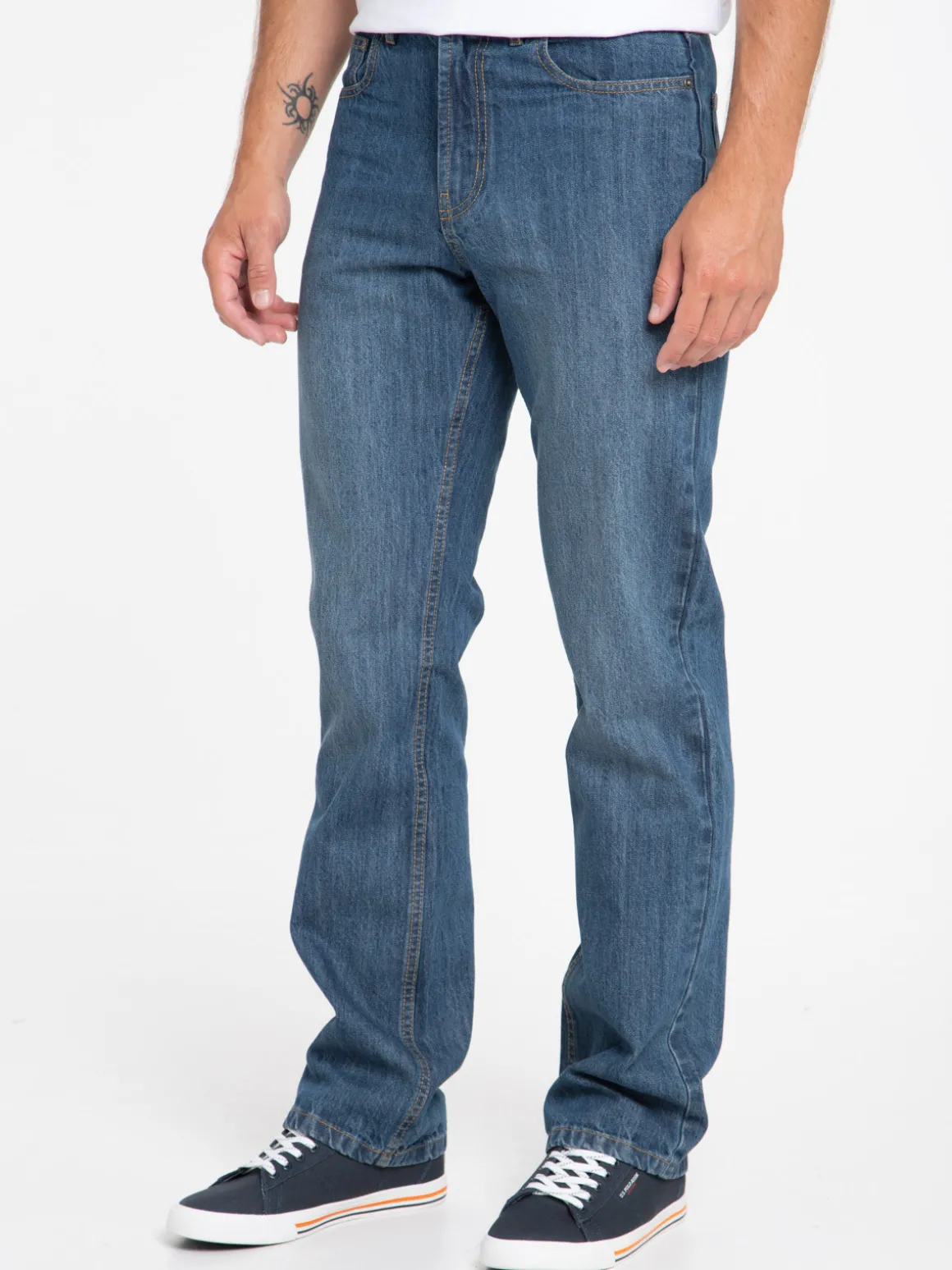 Jean stone coupe regular homme