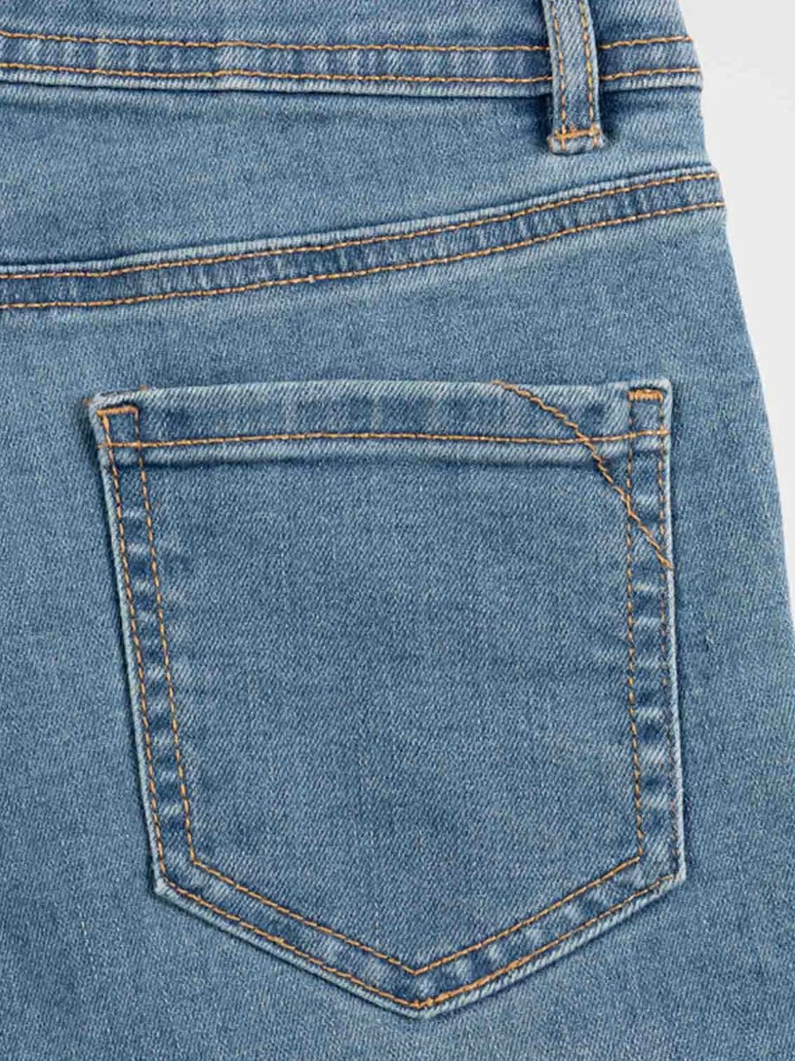 Jean stone fille taille haute (10-16A)