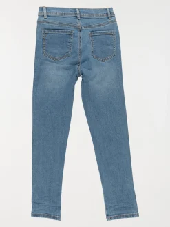 Jean stone fille taille haute (10-16A)