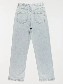 Jean straight bleached fille (XXS-M)