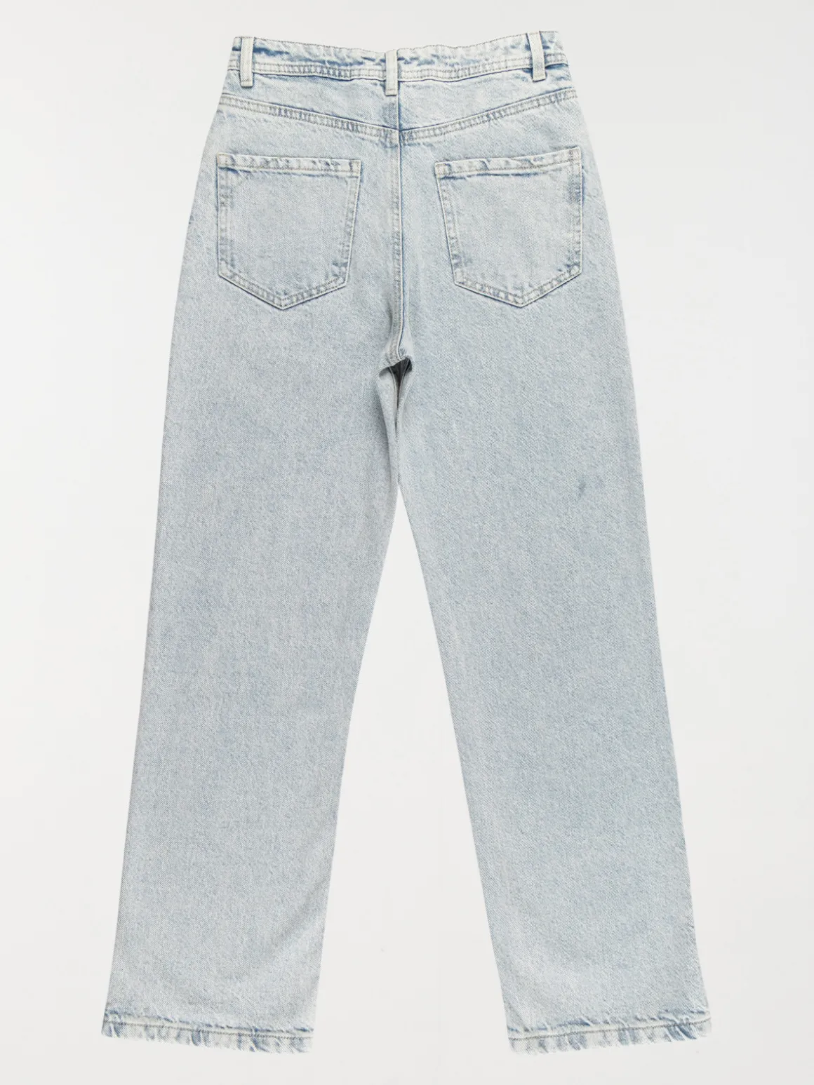 Jean straight bleached fille (XXS-M)