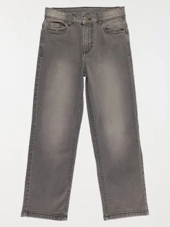 Jean straight gris garçon (3-12A)