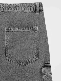 Jean straight gris homme
