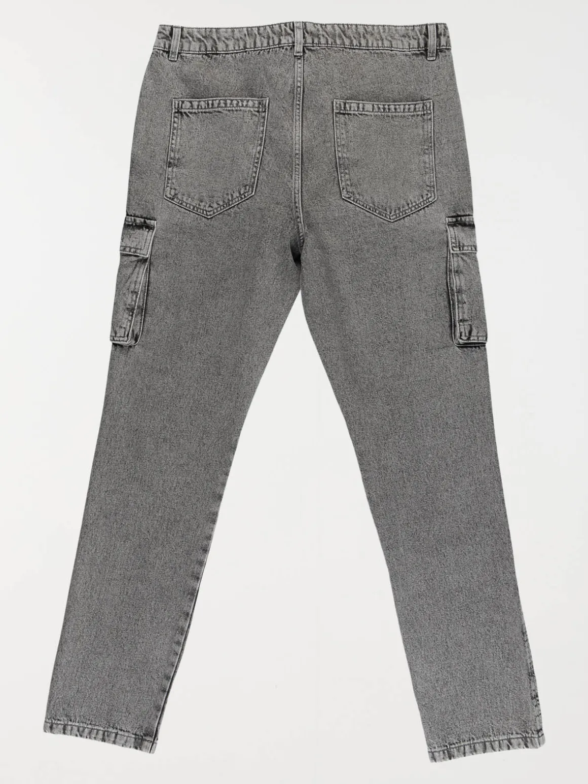 Jean straight gris homme