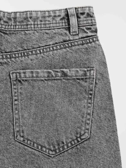 Jean straight gris neige fille (XXS-M)