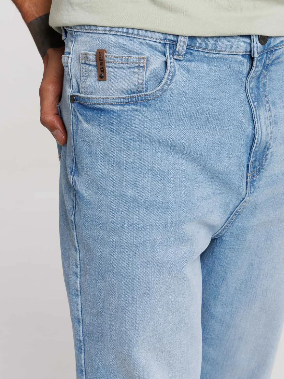 Jean straight stone homme