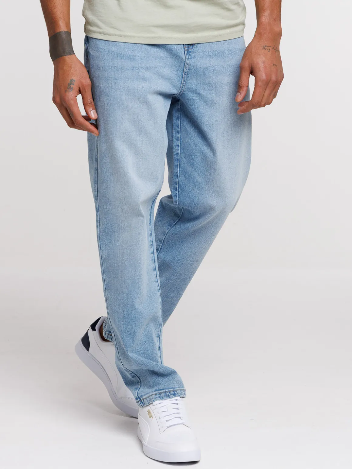 Jean straight stone homme