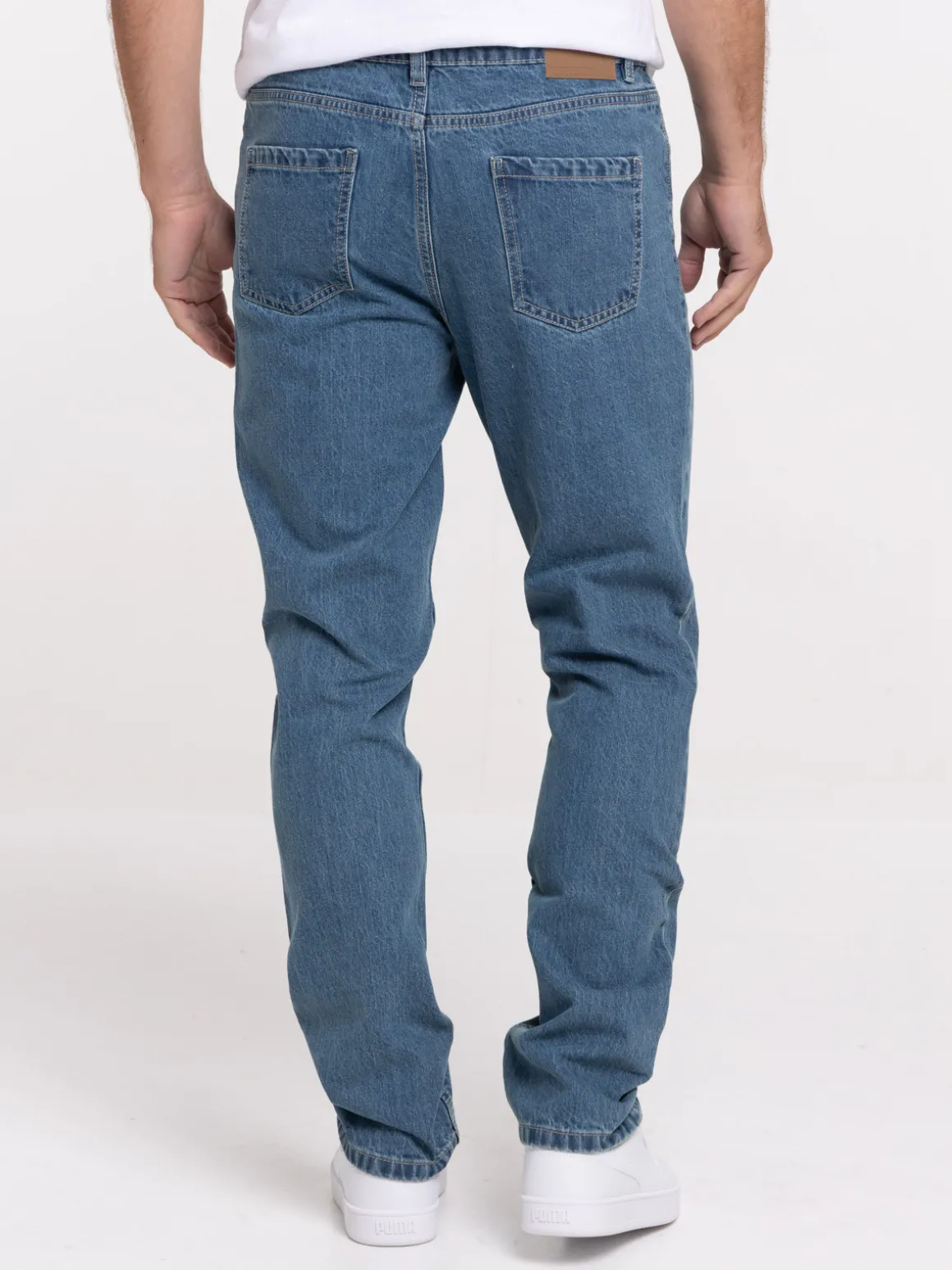 Jean straight stone homme