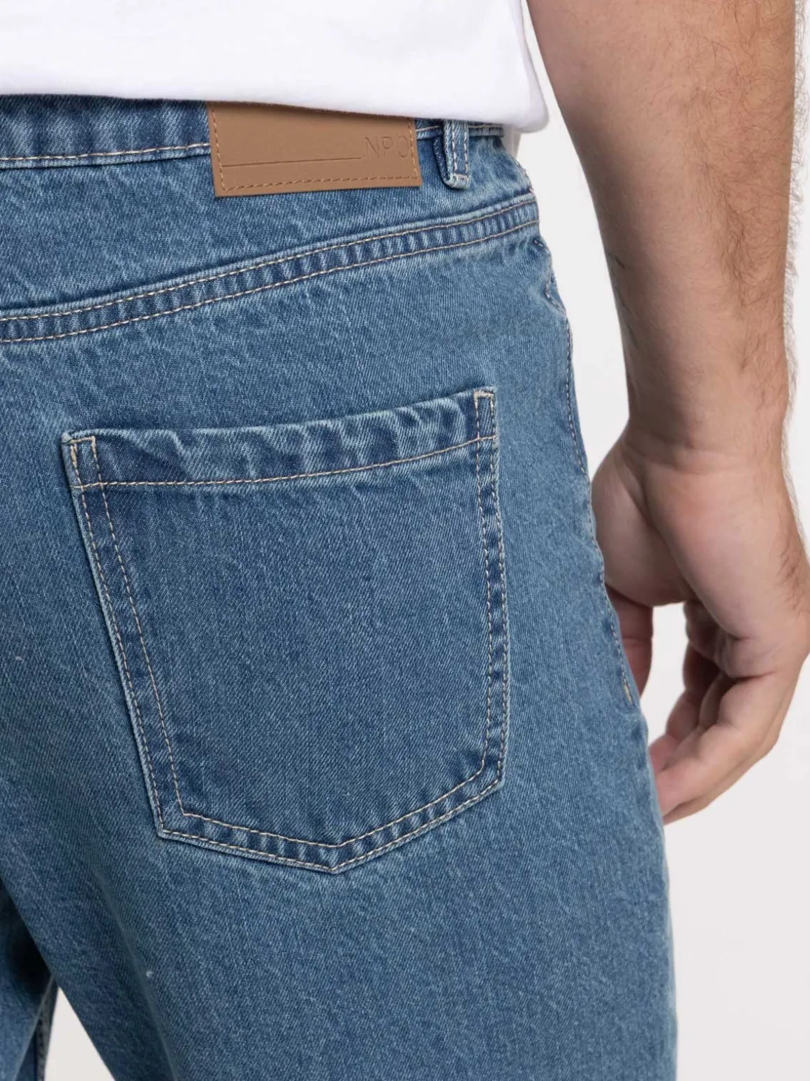 Jean straight stone homme