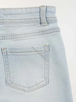 Jean wide leg bleached fille (3-12A)