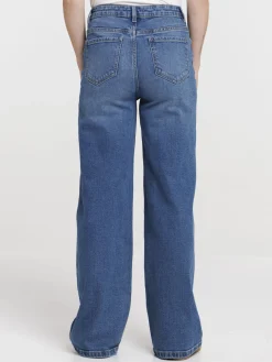 Jean wide leg stone femme