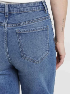 Jean wide leg stone femme