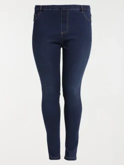 Jegging brut grande taille femme