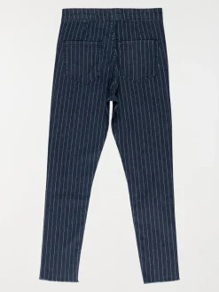 Jegging brut rayé fille (10-16A)