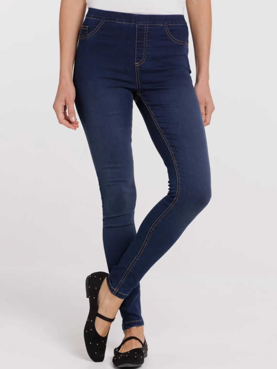 Jegging denim brut femme