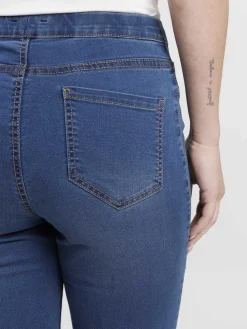 Jegging denim stone femme