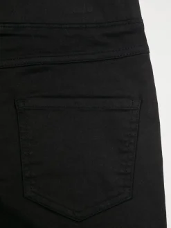 Jegging fille coloris noir (10-16A)