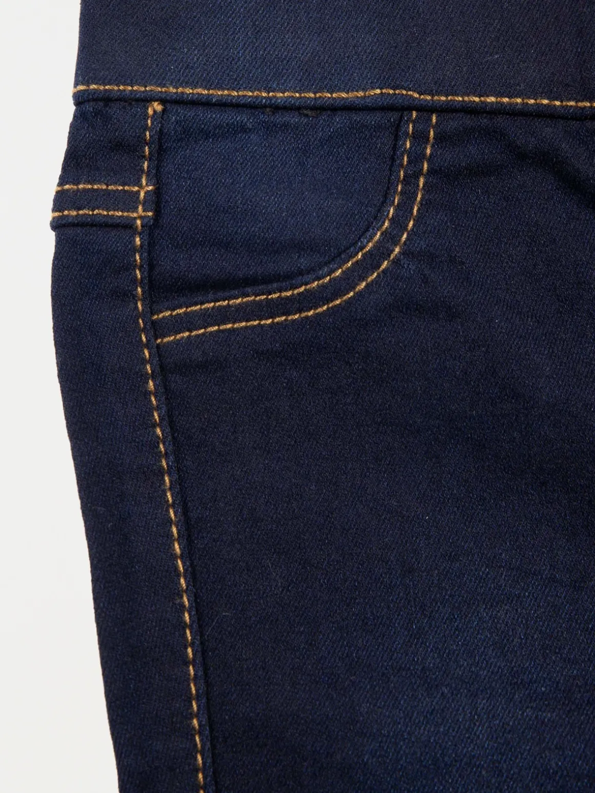 Jegging fille en jean brut (3-36M)