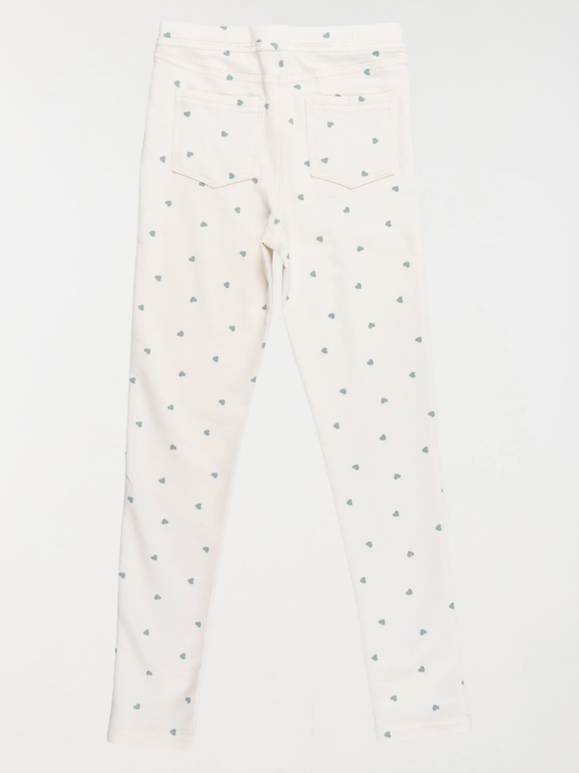 Jegging imprimé coeur fille (3-12A)