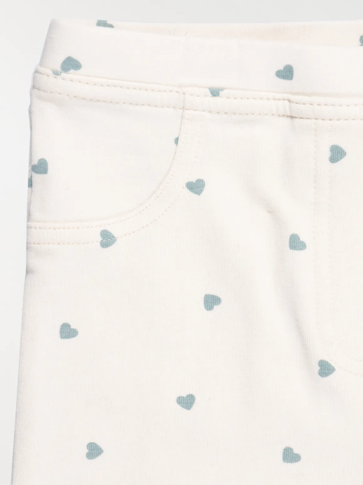 Jegging imprimé coeur fille (3-12A)